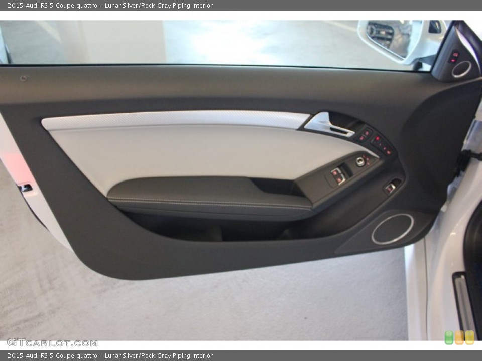 Lunar Silver/Rock Gray Piping Interior Door Panel for the 2015 Audi RS 5 Coupe quattro #97511982