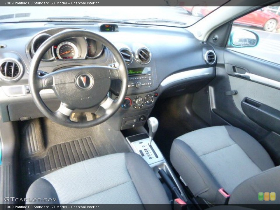 Charcoal Interior Photo for the 2009 Pontiac G3  #97518651