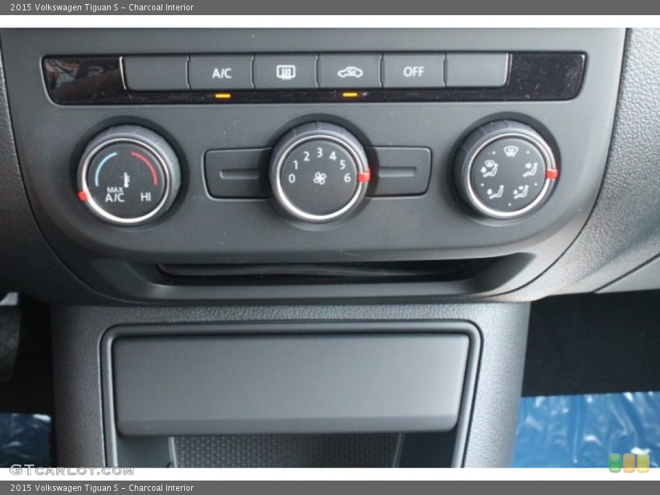 Charcoal Interior Controls for the 2015 Volkswagen Tiguan S #97520271