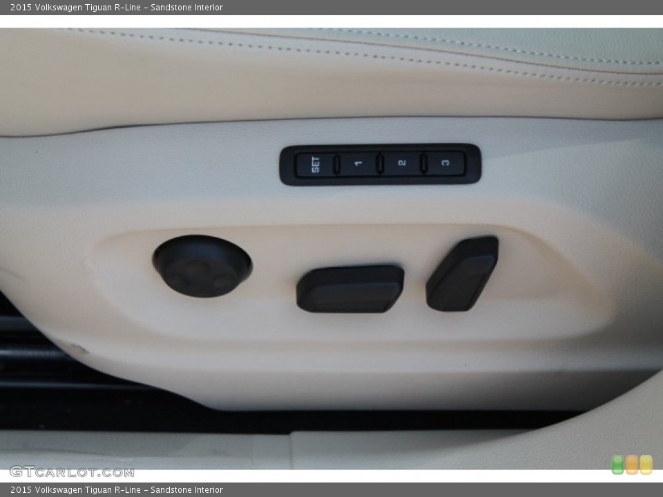 Sandstone Interior Controls for the 2015 Volkswagen Tiguan R-Line #97520445