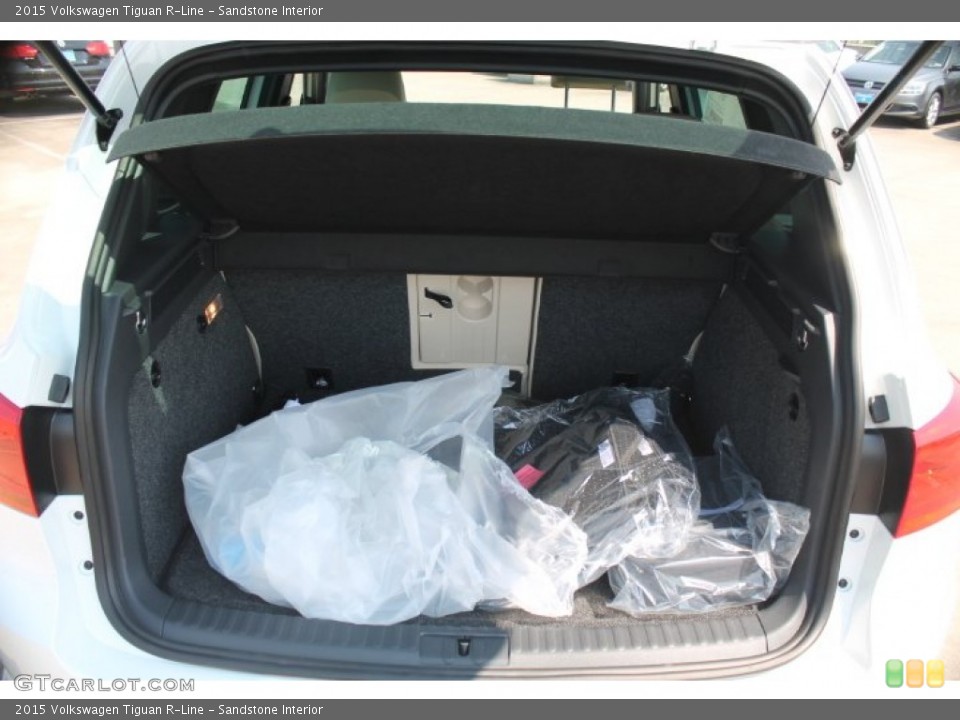 Sandstone Interior Trunk for the 2015 Volkswagen Tiguan R-Line #97520583