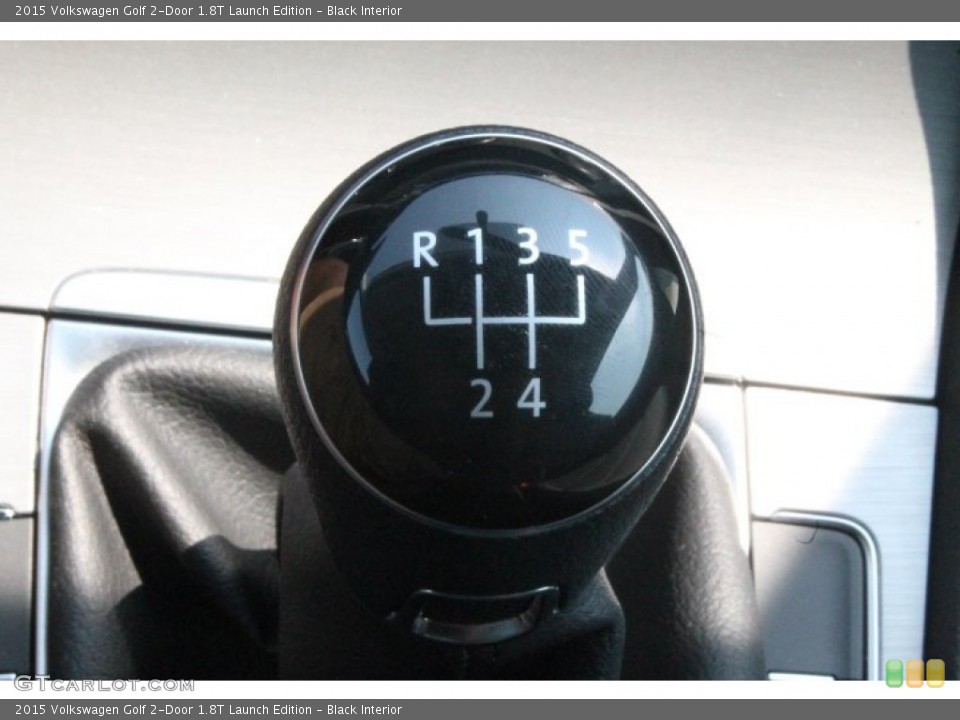 Black Interior Transmission for the 2015 Volkswagen Golf 2-Door 1.8T Launch Edition #97520700