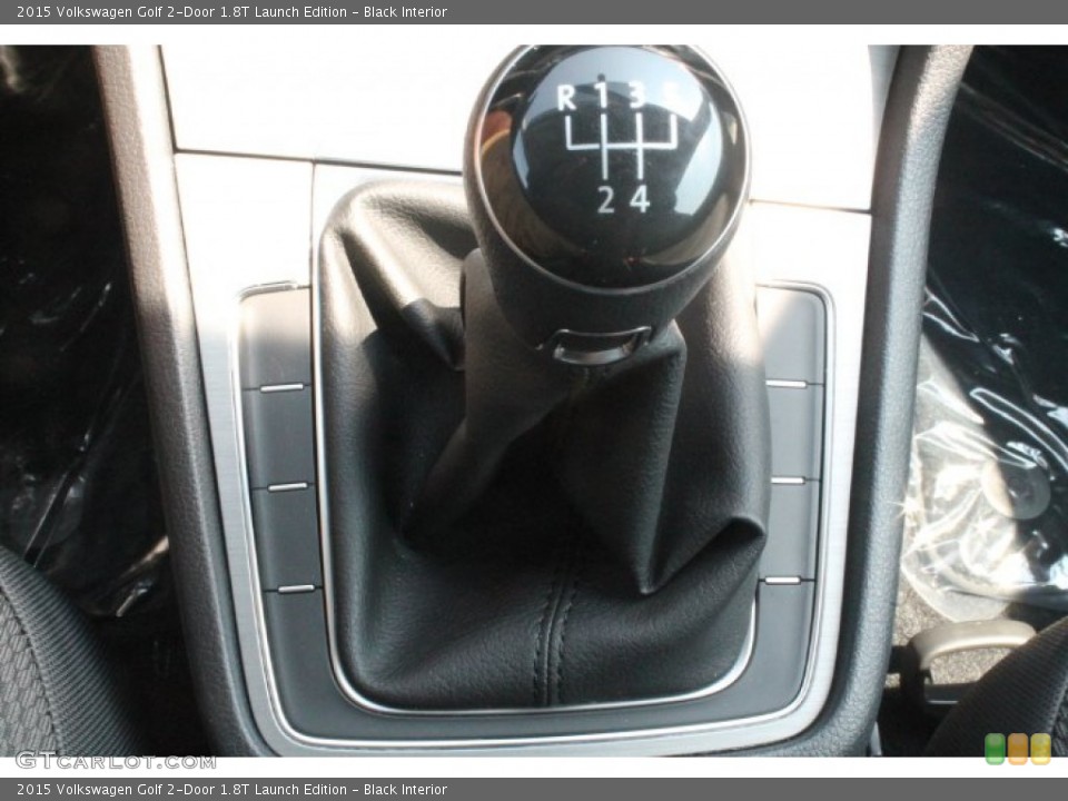 Black Interior Transmission for the 2015 Volkswagen Golf 2-Door 1.8T Launch Edition #97520704