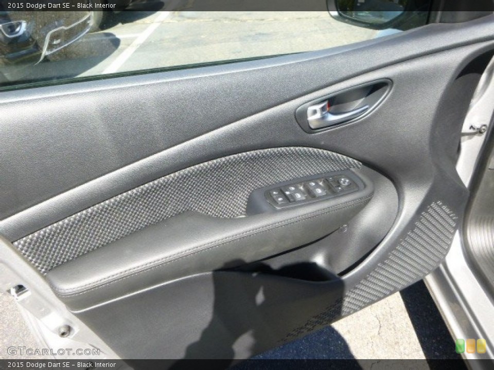 Black Interior Door Panel for the 2015 Dodge Dart SE #97523030