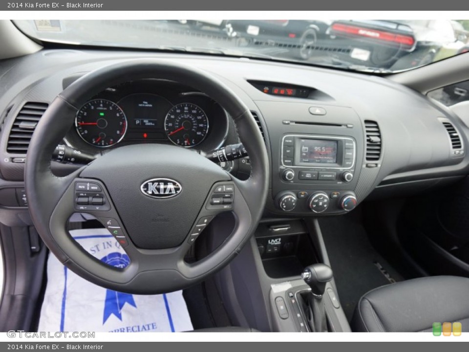 Black Interior Dashboard for the 2014 Kia Forte EX #97524143