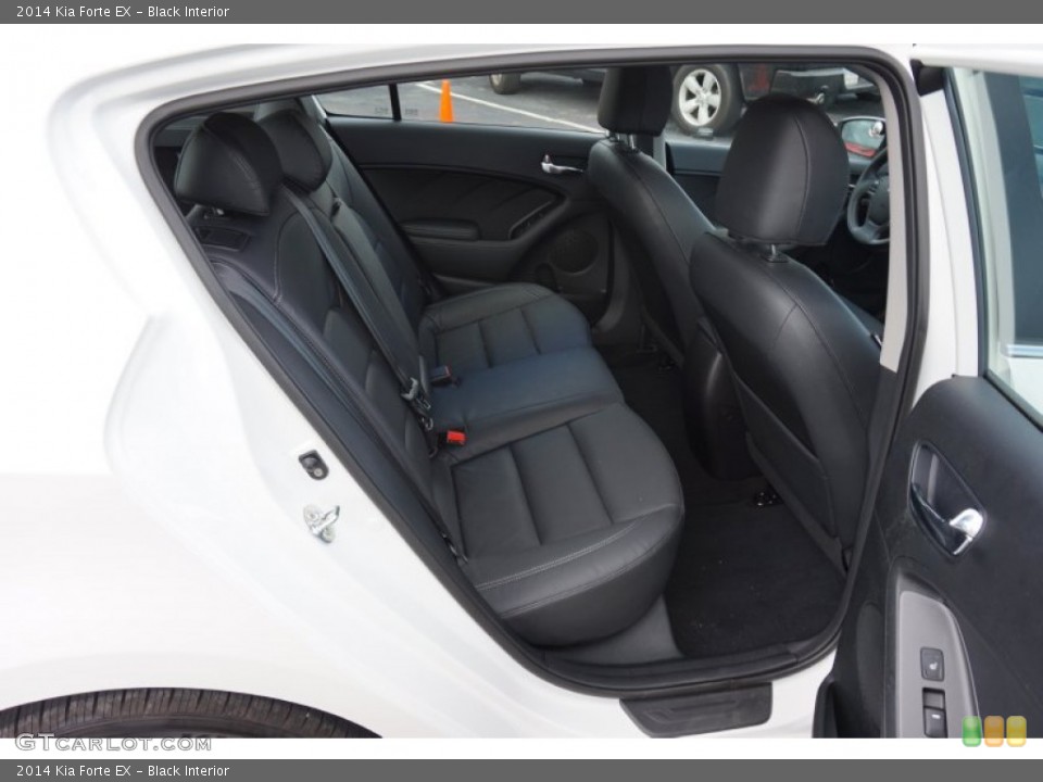 Black Interior Rear Seat for the 2014 Kia Forte EX #97524338