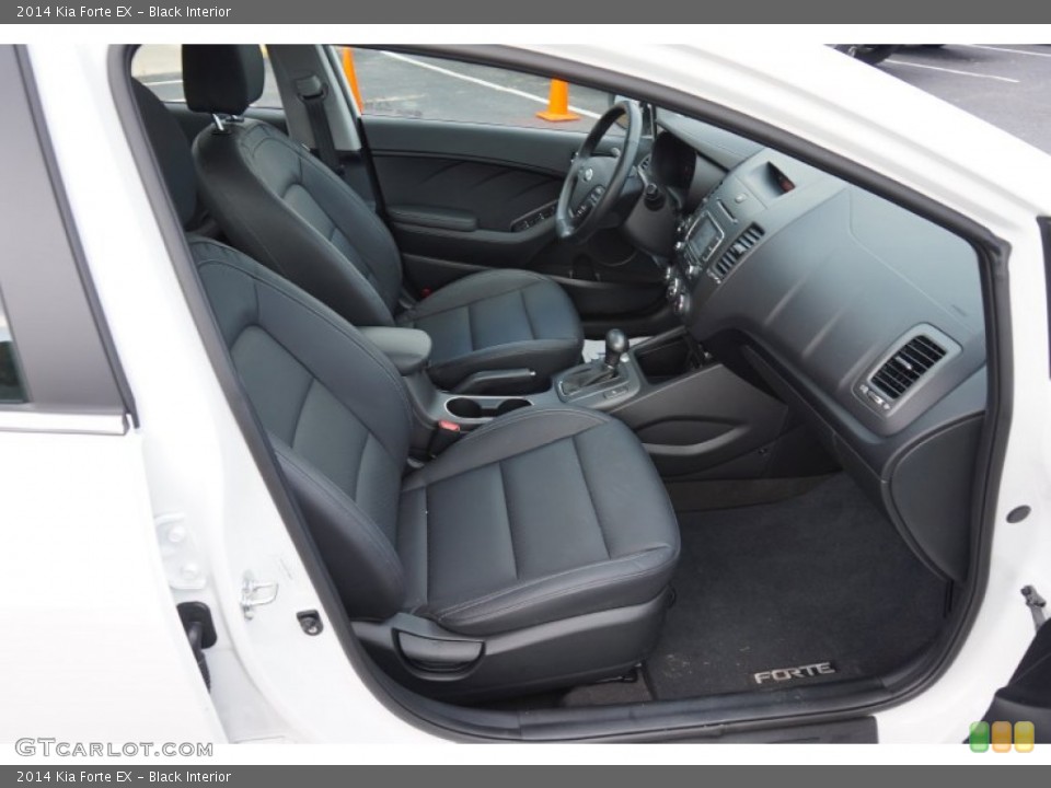 Black Interior Front Seat for the 2014 Kia Forte EX #97524362