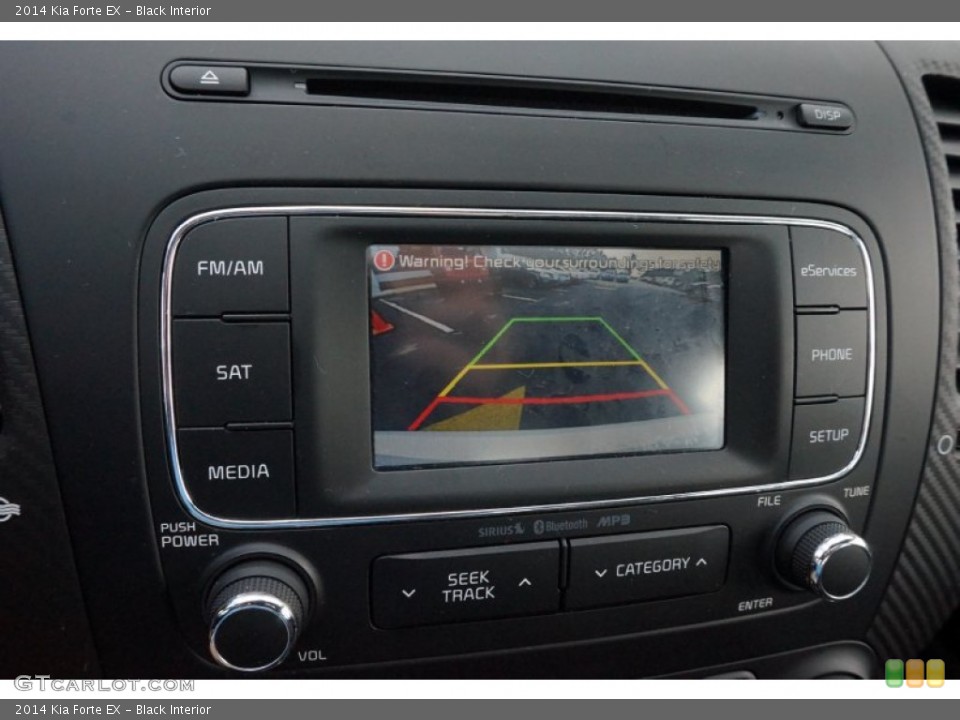 Black Interior Controls for the 2014 Kia Forte EX #97524475