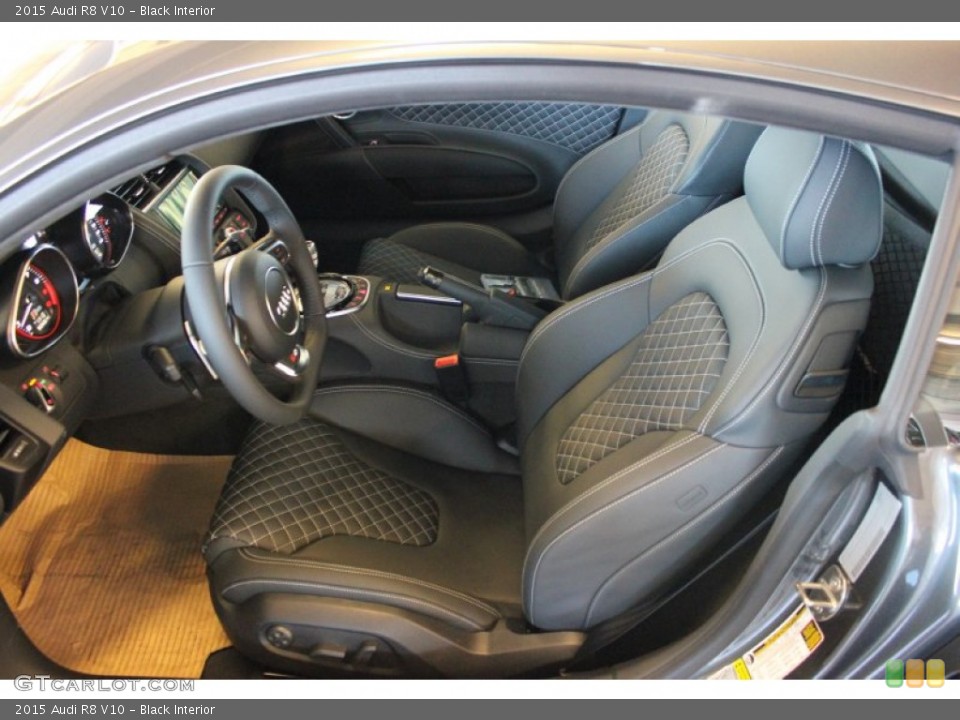Black Interior Photo for the 2015 Audi R8 V10 #97525487