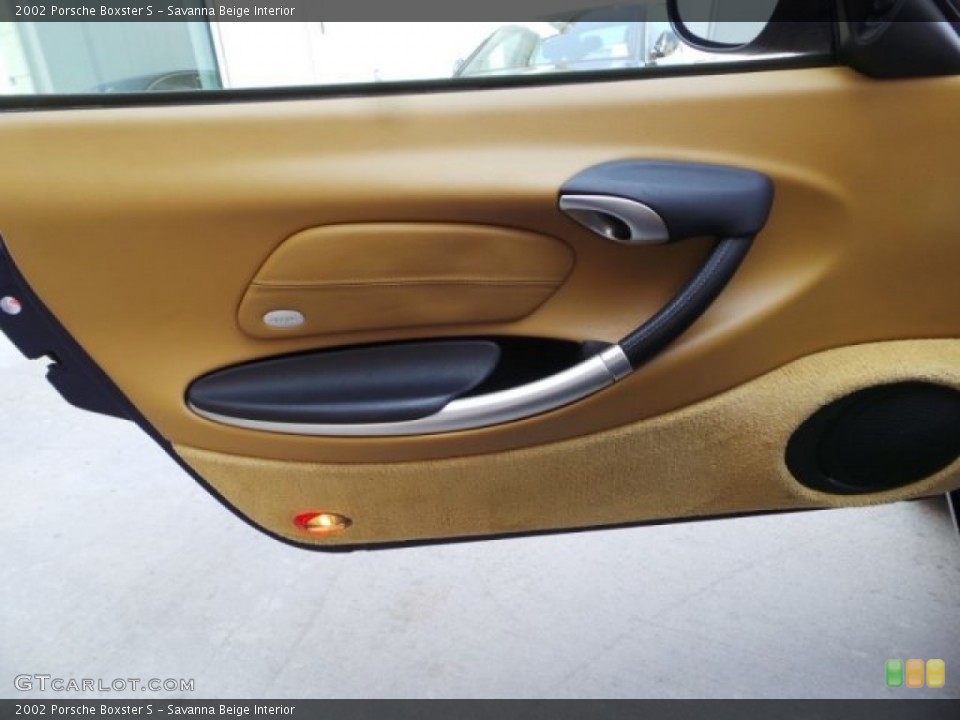 Savanna Beige Interior Door Panel for the 2002 Porsche Boxster S #97531898