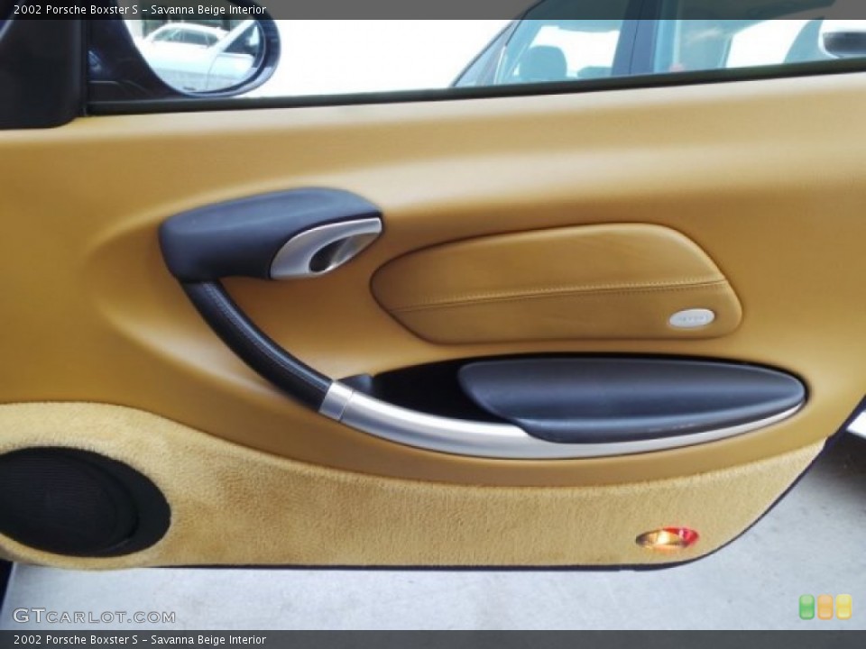 Savanna Beige Interior Door Panel for the 2002 Porsche Boxster S #97532178