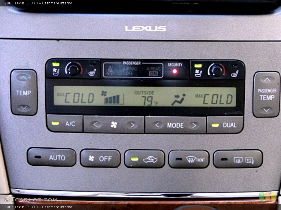 Cashmere Interior Controls for the 2005 Lexus ES 330 #97532939