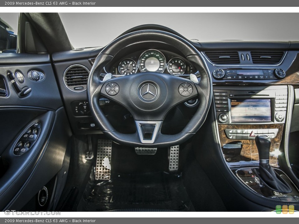 Black Interior Dashboard for the 2009 Mercedes-Benz CLS 63 AMG #97535195