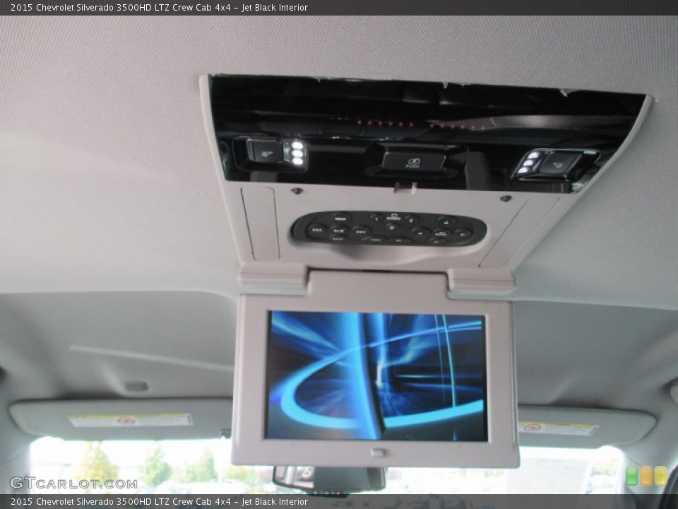 Jet Black Interior Entertainment System for the 2015 Chevrolet Silverado 3500HD LTZ Crew Cab 4x4 #97535594