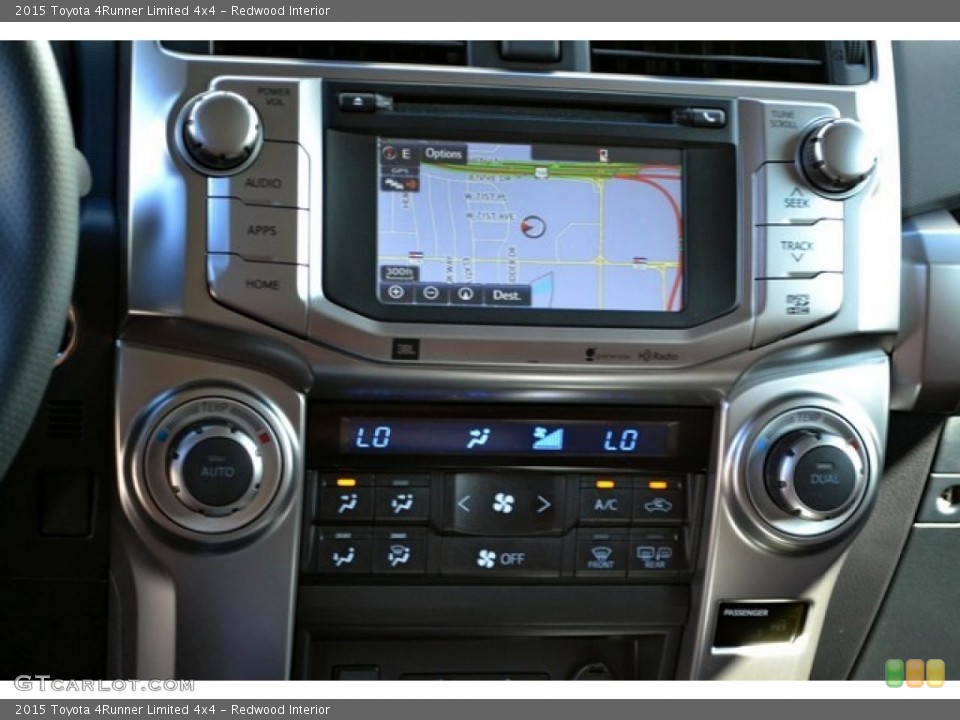 Redwood Interior Controls for the 2015 Toyota 4Runner Limited 4x4 #97538240