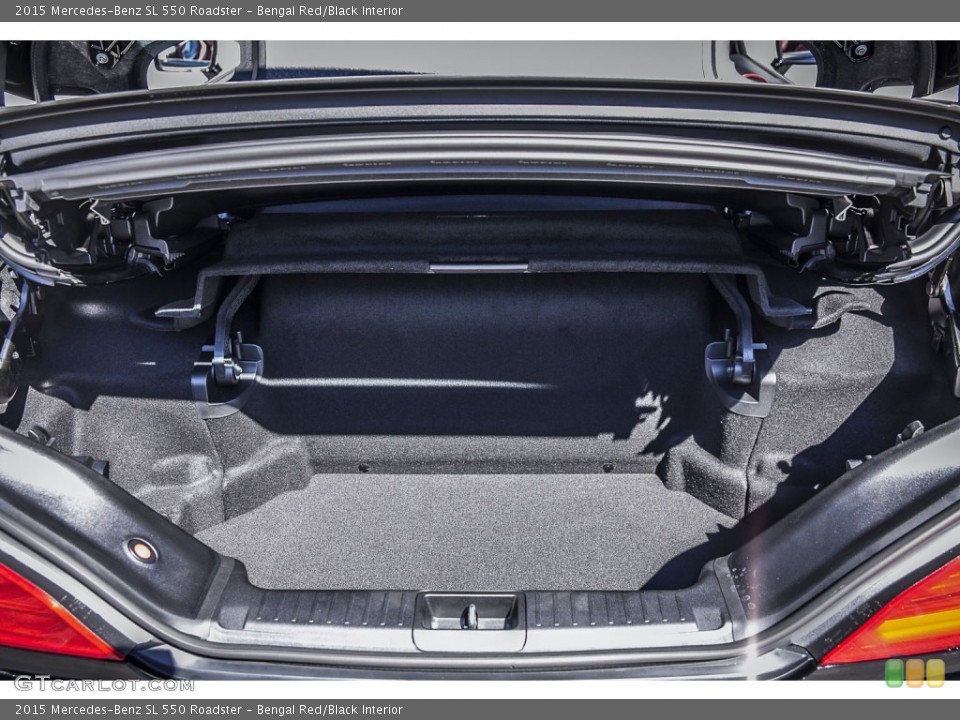 Bengal Red/Black Interior Trunk for the 2015 Mercedes-Benz SL 550 Roadster #97539542