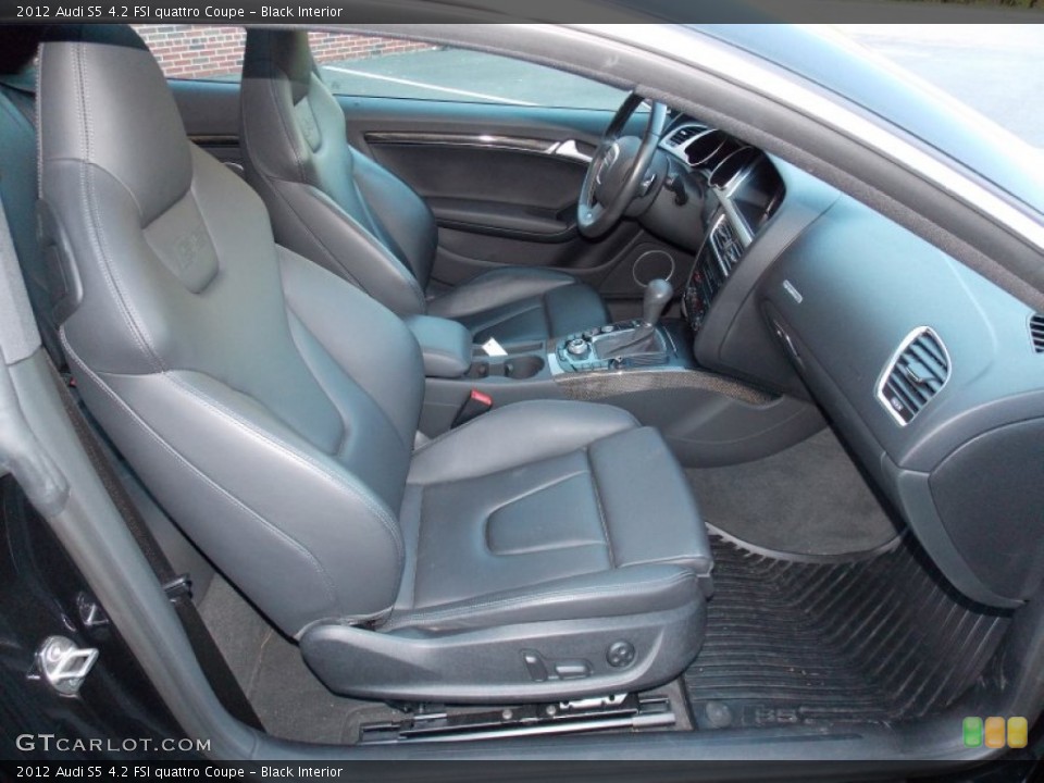 Black Interior Front Seat for the 2012 Audi S5 4.2 FSI quattro Coupe #97544282