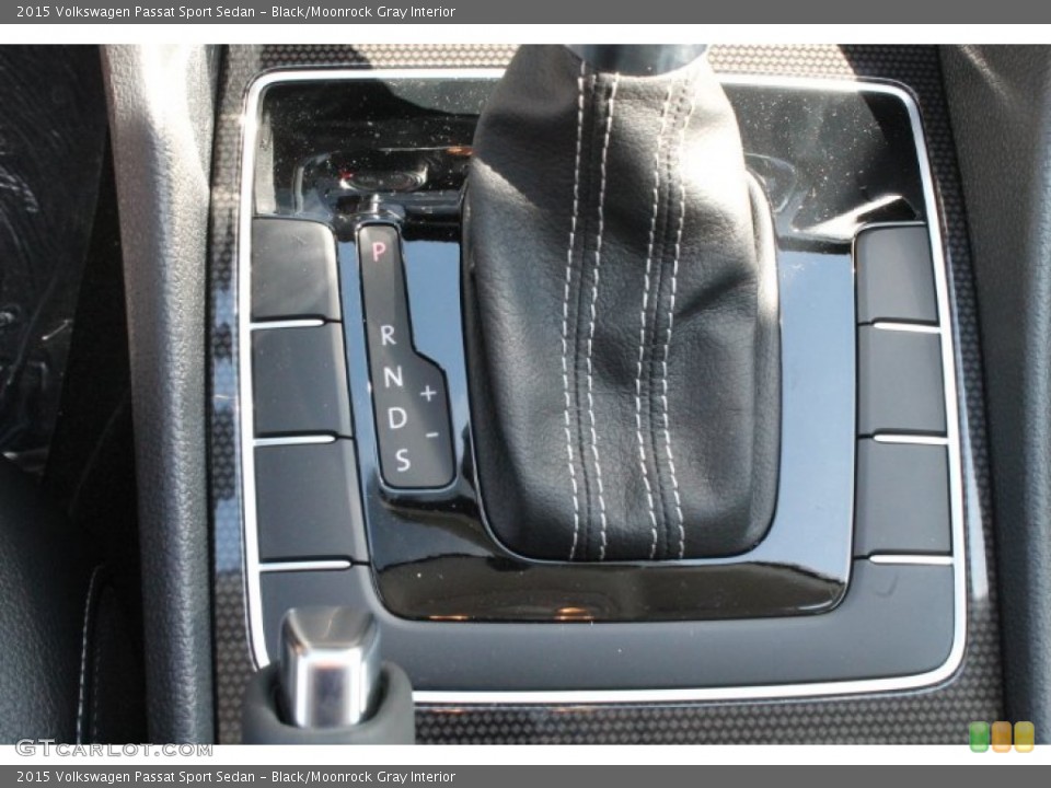Black/Moonrock Gray Interior Transmission for the 2015 Volkswagen Passat Sport Sedan #97555211
