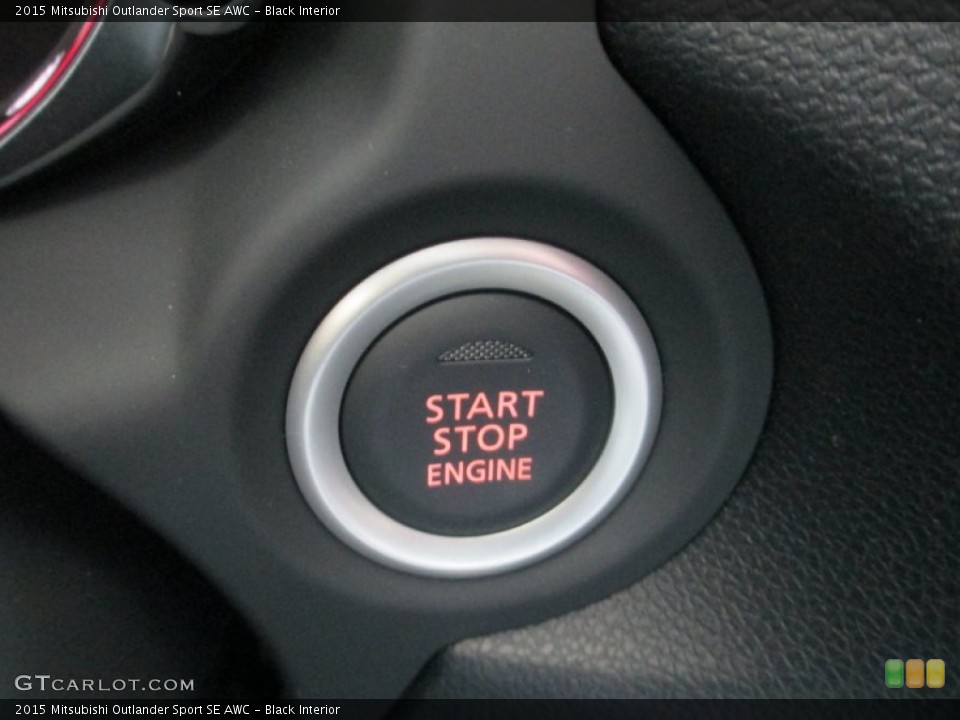 Black Interior Controls for the 2015 Mitsubishi Outlander Sport SE AWC #97559393