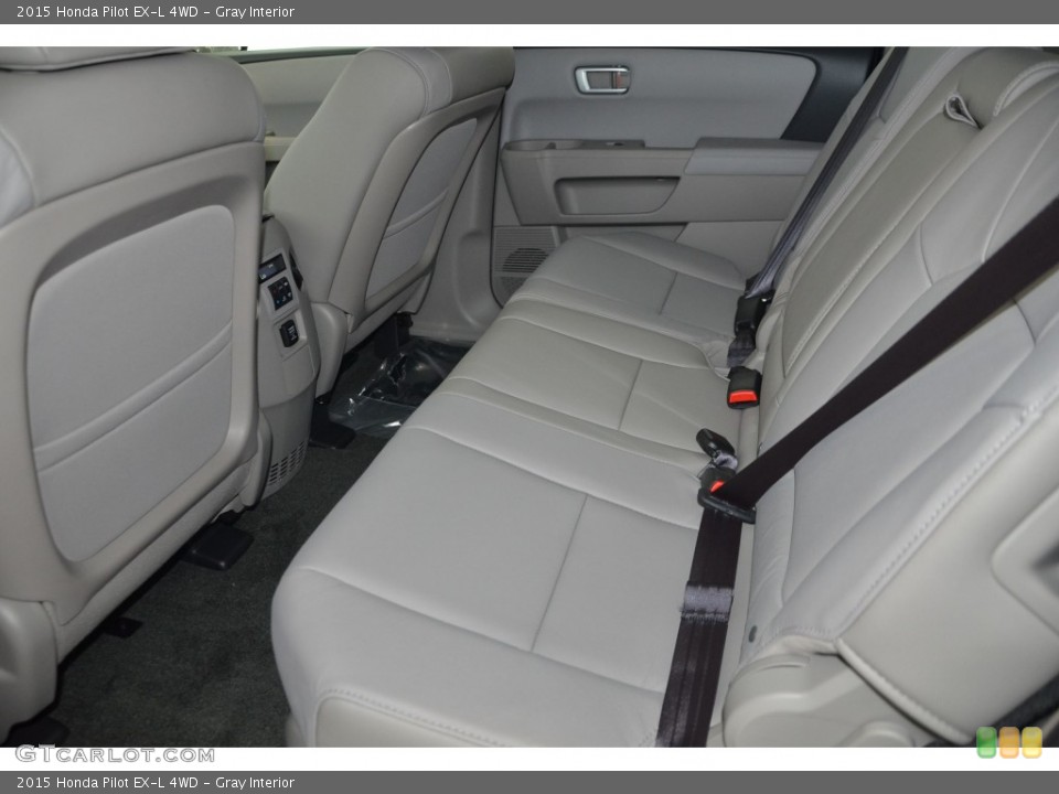 Gray Interior Rear Seat for the 2015 Honda Pilot EX-L 4WD #97565977