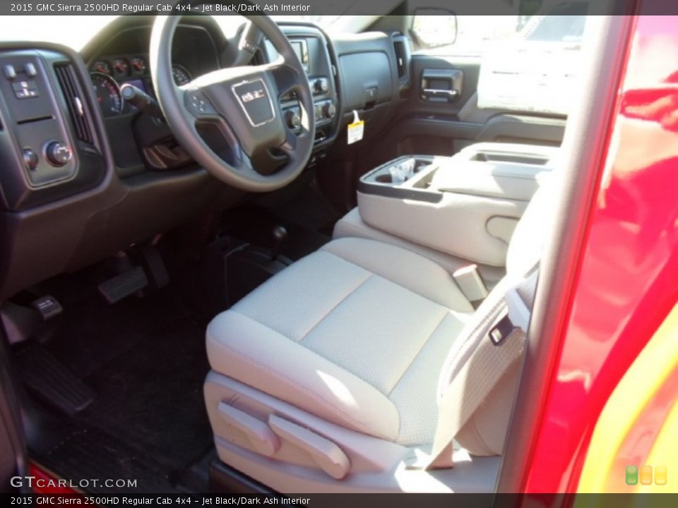 Jet Black/Dark Ash Interior Prime Interior for the 2015 GMC Sierra 2500HD Regular Cab 4x4 #97572304