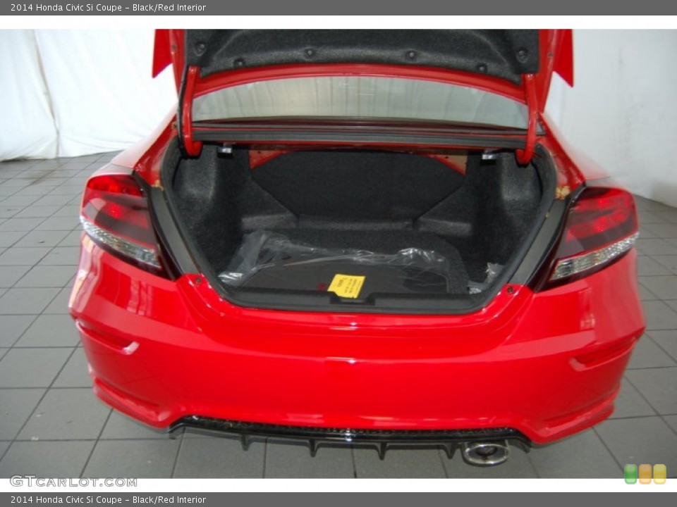 Black/Red Interior Trunk for the 2014 Honda Civic Si Coupe #97581403