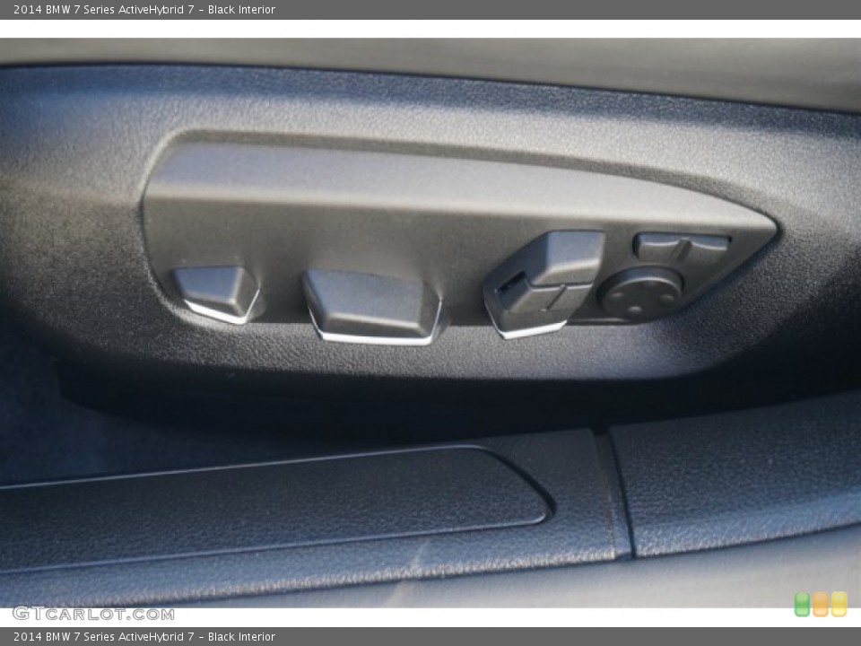 Black Interior Controls for the 2014 BMW 7 Series ActiveHybrid 7 #97586008