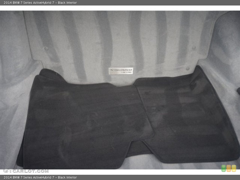 Black Interior Trunk for the 2014 BMW 7 Series ActiveHybrid 7 #97586071
