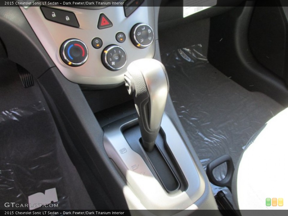 Dark Pewter/Dark Titanium Interior Transmission for the 2015 Chevrolet Sonic LT Sedan #97601881