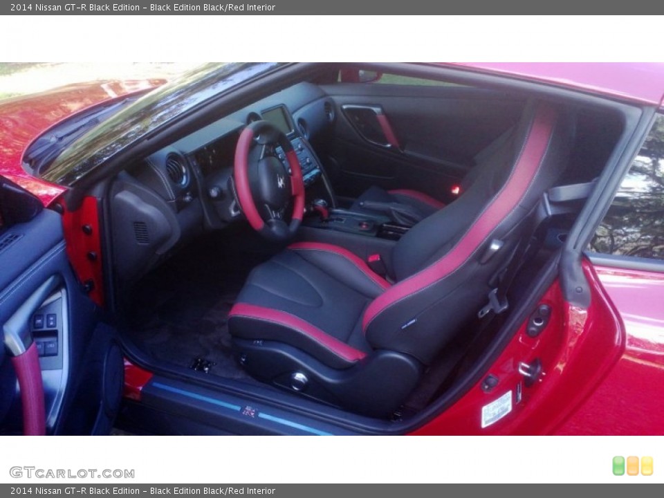 Black Edition Black/Red Interior Photo for the 2014 Nissan GT-R Black Edition #97605928