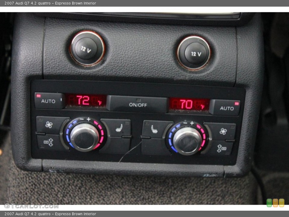 Espresso Brown Interior Controls for the 2007 Audi Q7 4.2 quattro #97617322