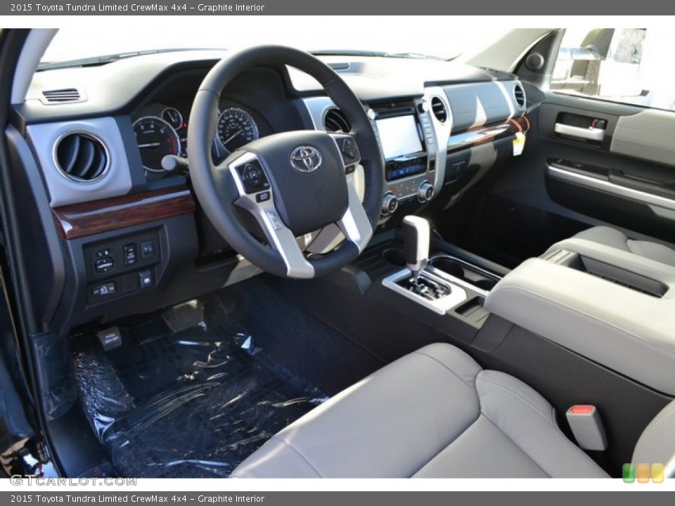 Graphite Interior Prime Interior for the 2015 Toyota Tundra Limited CrewMax 4x4 #97620496