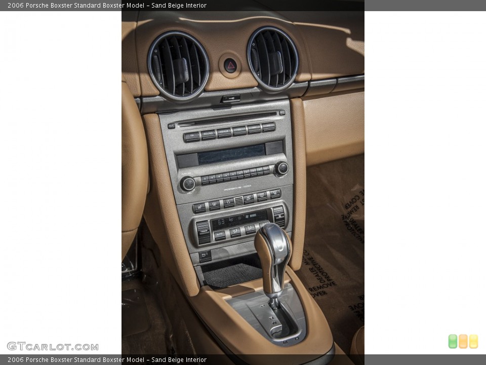 Sand Beige Interior Controls for the 2006 Porsche Boxster  #97620867