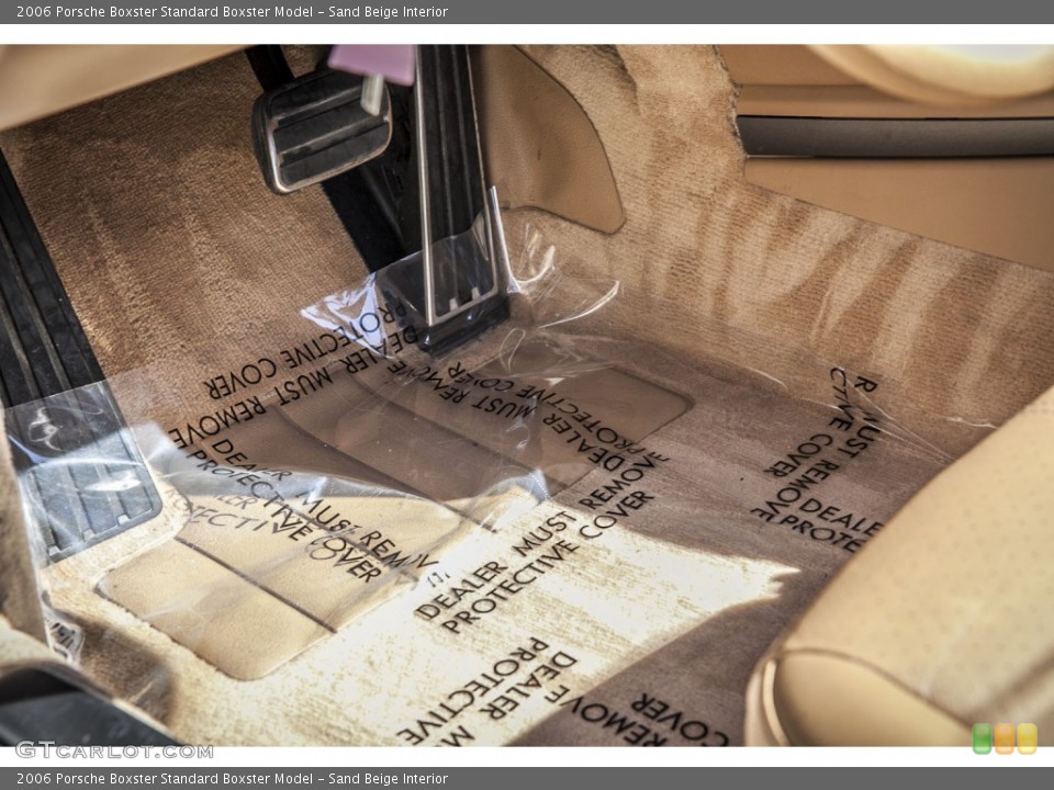 Sand Beige Interior Controls for the 2006 Porsche Boxster  #97620898
