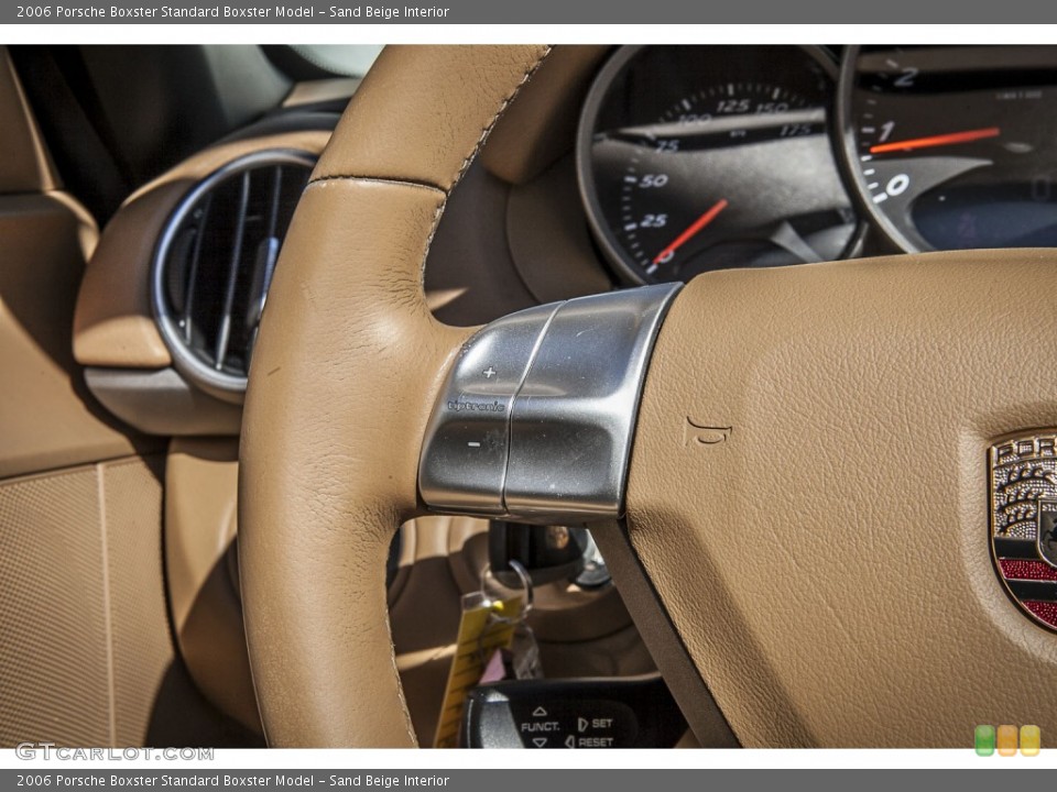 Sand Beige Interior Controls for the 2006 Porsche Boxster  #97621298