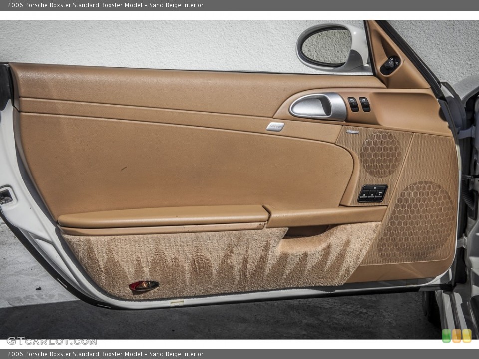 Sand Beige Interior Door Panel for the 2006 Porsche Boxster  #97621372