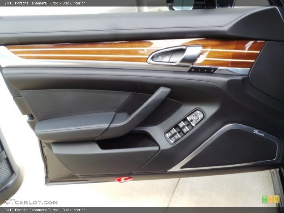 Black Interior Door Panel for the 2013 Porsche Panamera Turbo #97622572