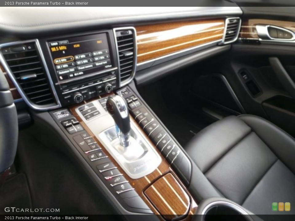 Black Interior Transmission for the 2013 Porsche Panamera Turbo #97622701