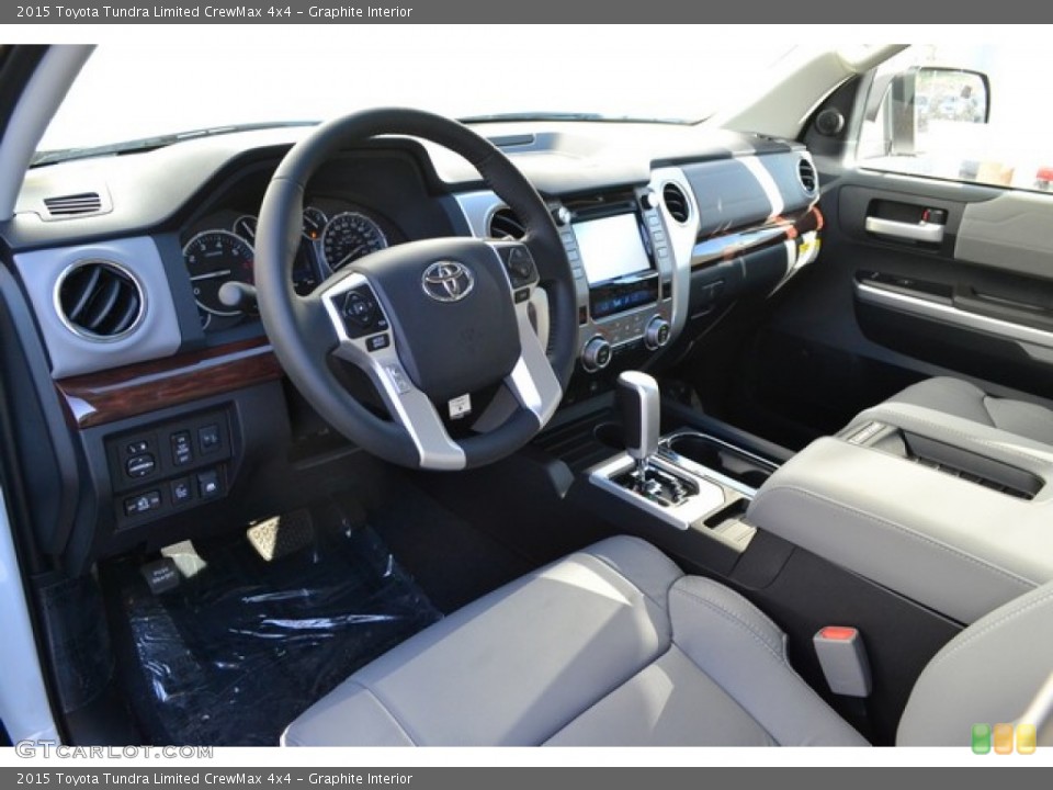 Graphite Interior Prime Interior for the 2015 Toyota Tundra Limited CrewMax 4x4 #97622749