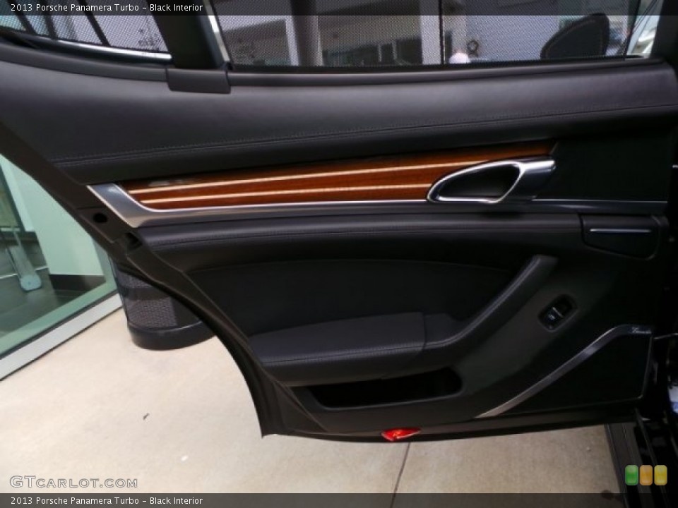 Black Interior Door Panel for the 2013 Porsche Panamera Turbo #97623004
