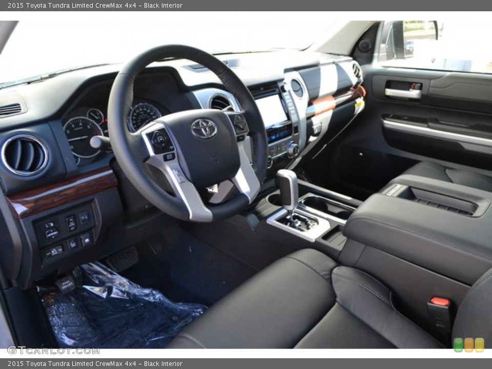 Black Interior Prime Interior for the 2015 Toyota Tundra Limited CrewMax 4x4 #97623484