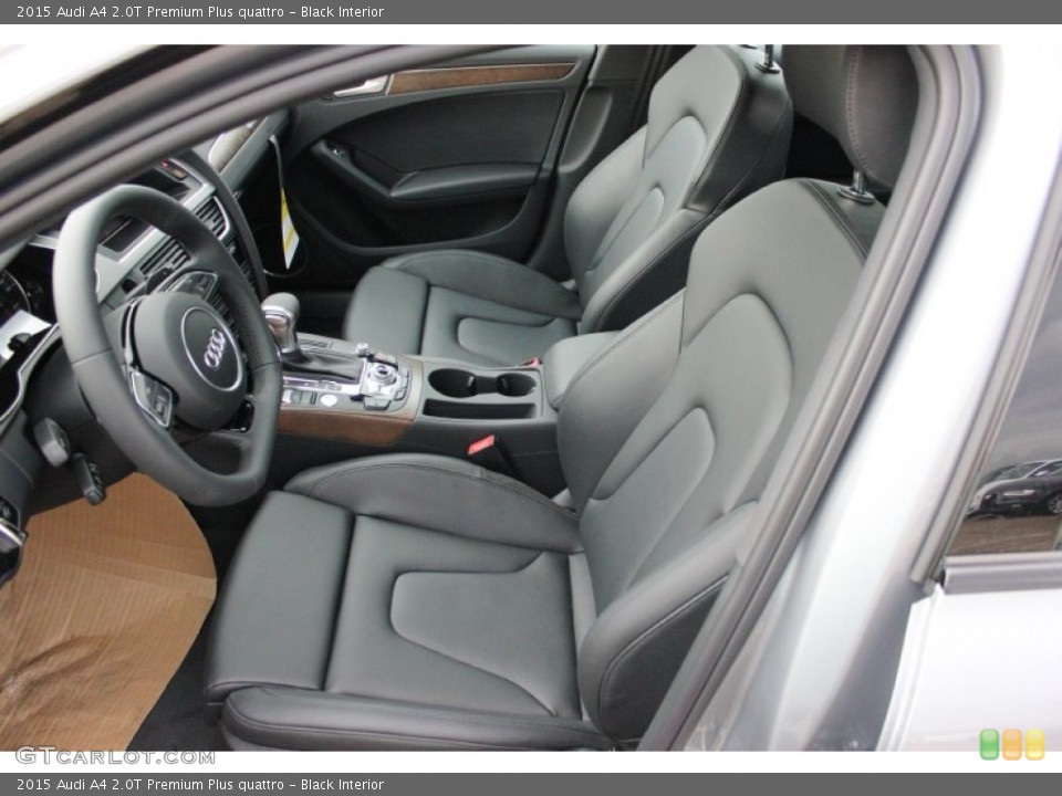 Black Interior Front Seat for the 2015 Audi A4 2.0T Premium Plus quattro #97623580