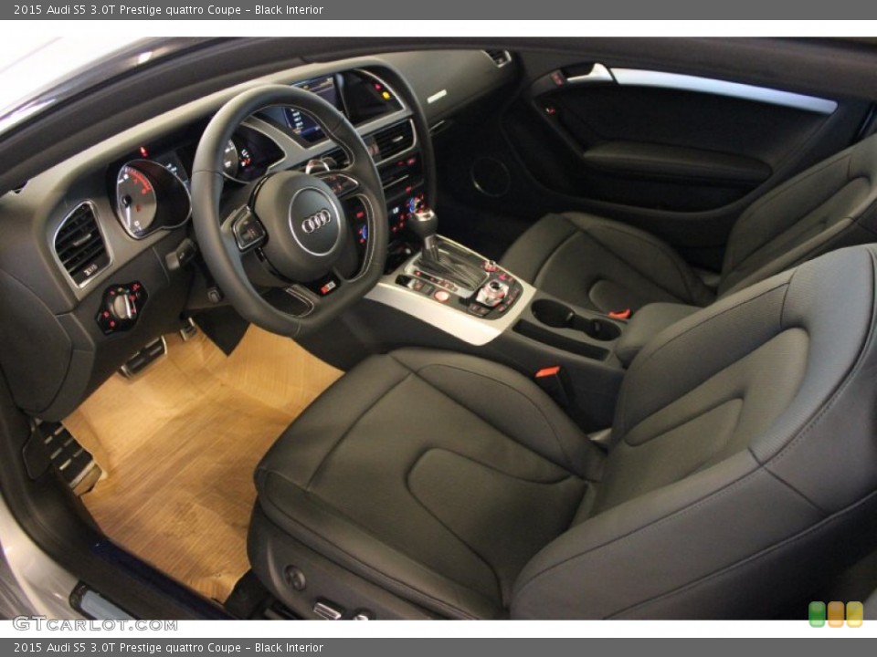 Black Interior Photo for the 2015 Audi S5 3.0T Prestige quattro Coupe #97624273