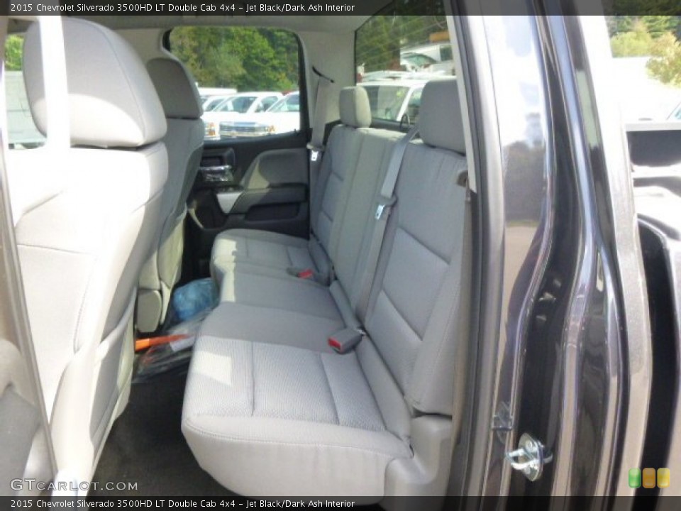 Jet Black/Dark Ash Interior Rear Seat for the 2015 Chevrolet Silverado 3500HD LT Double Cab 4x4 #97626271