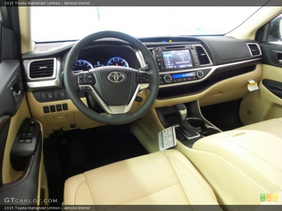 Almond Interior Photo for the 2015 Toyota Highlander Limited #97632745