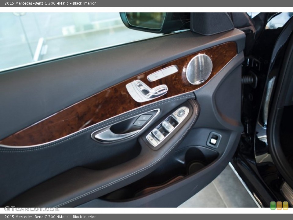 Black Interior Door Panel for the 2015 Mercedes-Benz C 300 4Matic #97639669