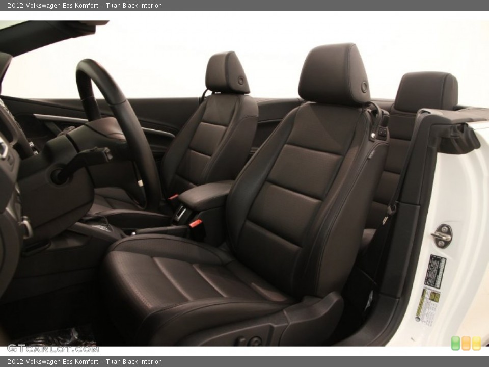 Titan Black Interior Photo for the 2012 Volkswagen Eos Komfort #97646208