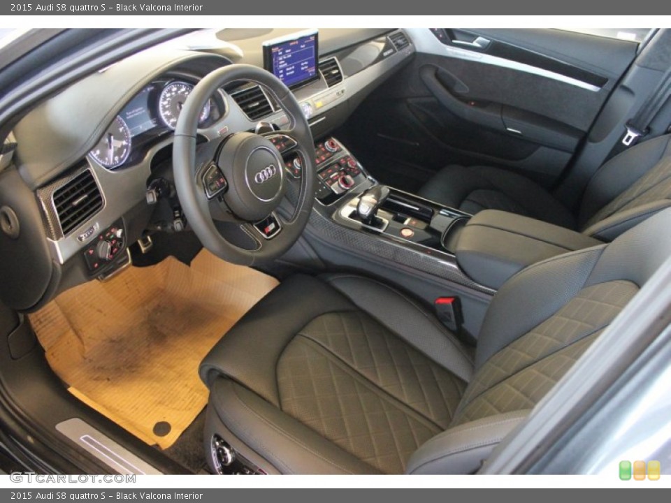 Black Valcona Interior Photo for the 2015 Audi S8 quattro S #97647837