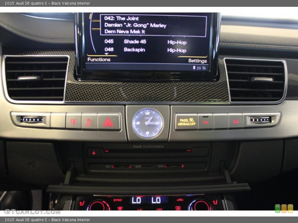 Black Valcona Interior Controls for the 2015 Audi S8 quattro S #97647936