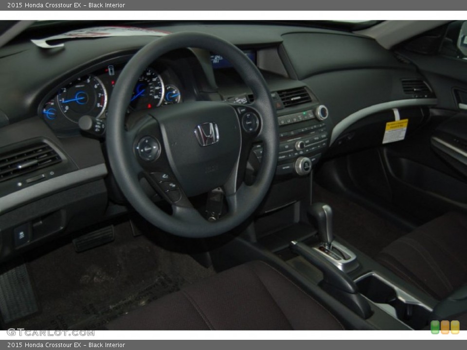 Black Interior Dashboard for the 2015 Honda Crosstour EX #97647978